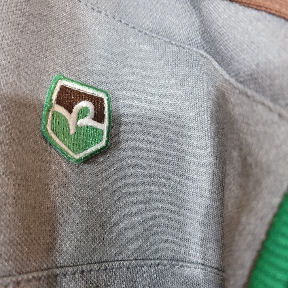 Chocolate and grey Rocawear Track jacket sm - Picture 6 of 11